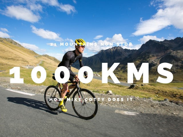 How to ride 1000kms and 21 Mountains non-stop