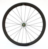 Extralite CyberDisc 38C 700c Carbon wheelset with Stainless Enduro Bearings