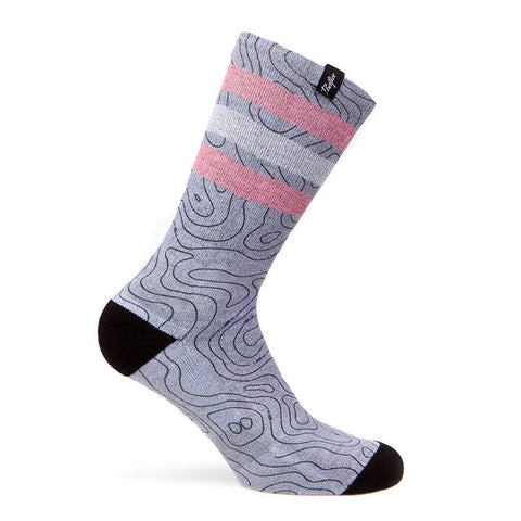 Pacific and Co Socks - Map Grey