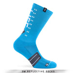 Pacific and Co Socks - Reflective Speed Slow Life - Blue