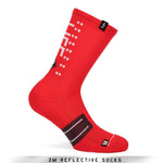 Pacific and Co Socks - Reflective Speed Slow Life - Red