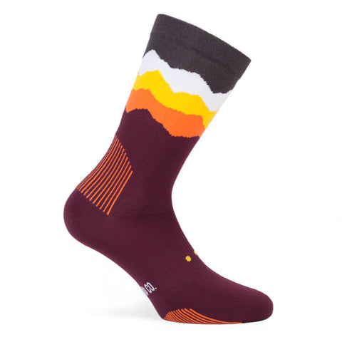 Pacific and Co Socks - Les Alps Violet